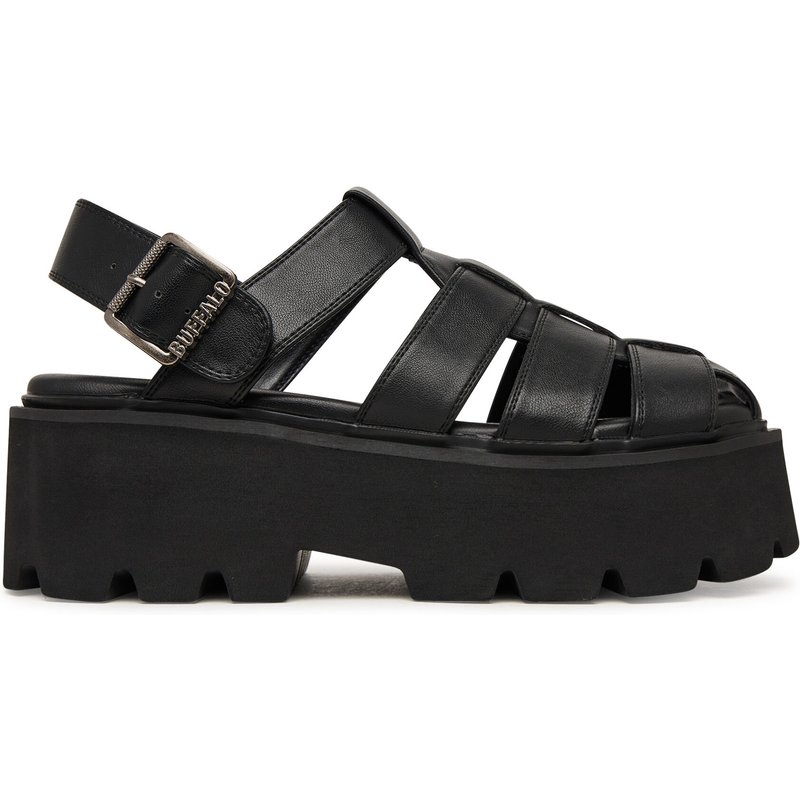 Sandalen Buffalo Brake Fisher 1602363 Schwarz