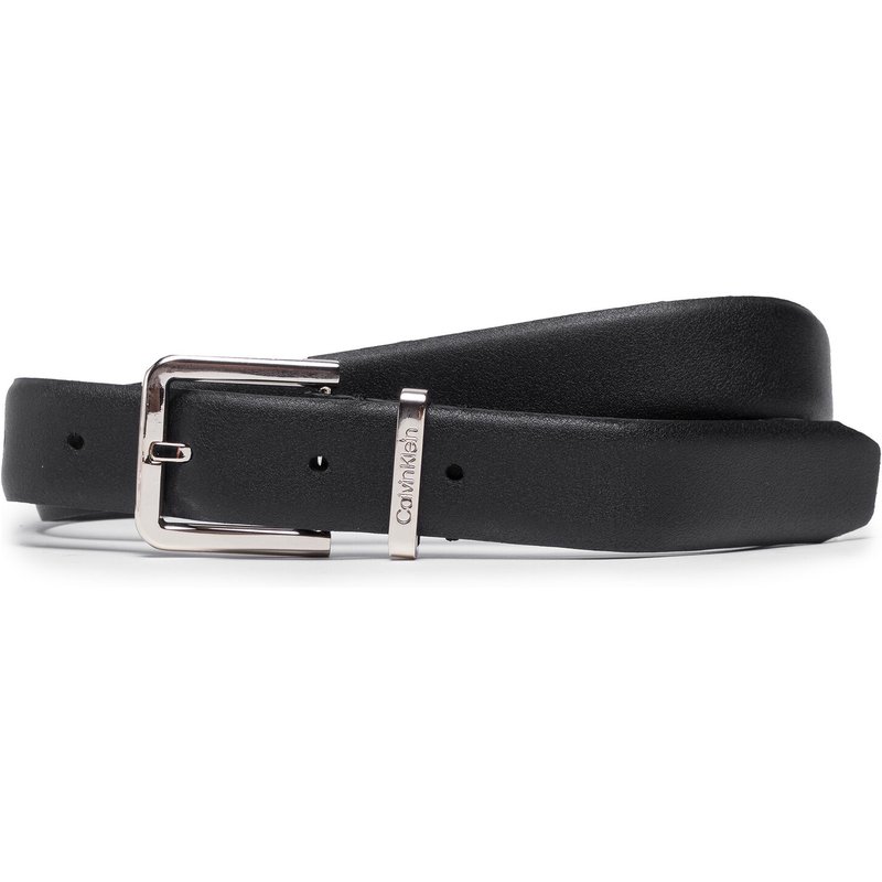 Damengürtel Calvin Klein Metal Loop Belt 25 Mm K60K608200 Schwarz