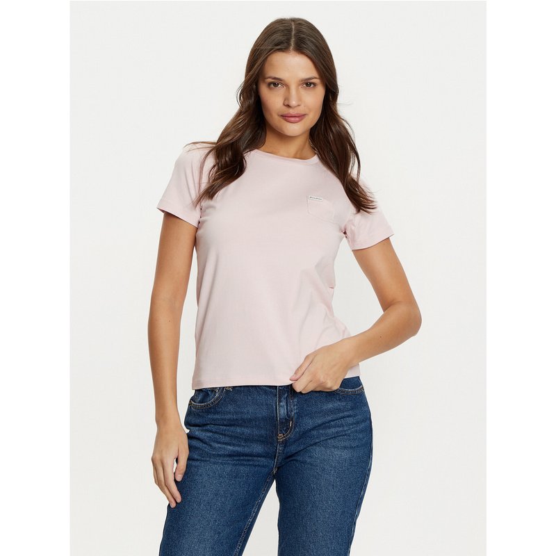 Guess Jeans T-Shirt W5RI52 J1314 Rosa Regular Fit
