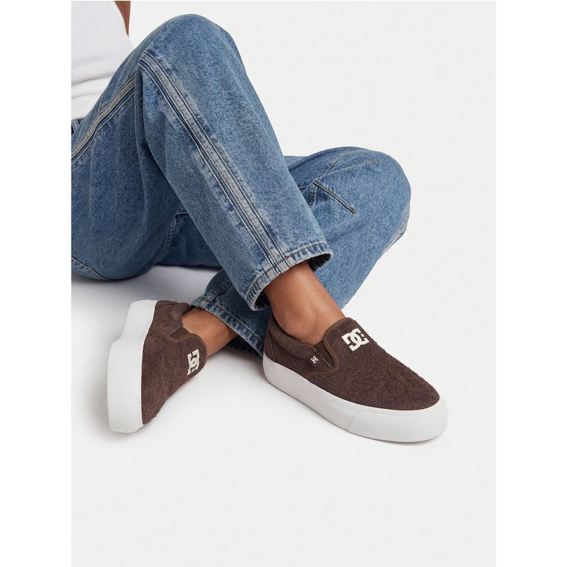 Sneakers aus Stoff DC Shoes CEO-LEA-ZL-0011 Dunkelbraun