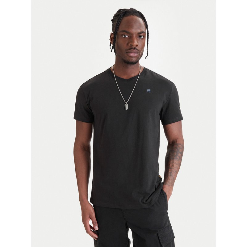 G-Star Raw T-Shirt Base-S D16412-336-6484 Schwarz Regular Fit