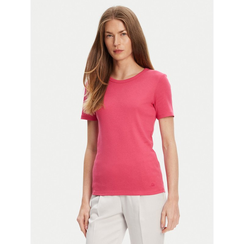 United Colors Of Benetton T-Shirt 3GA2E16A0 Rosa Regular Fit