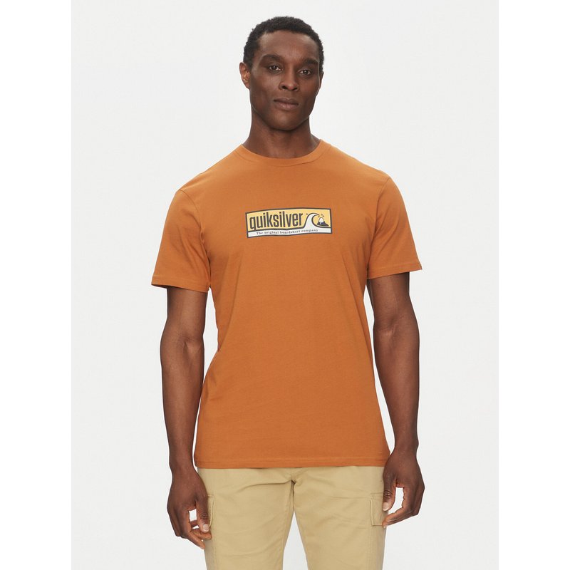 Quiksilver T-Shirt EQYZT08040 Orange Regular Fit
