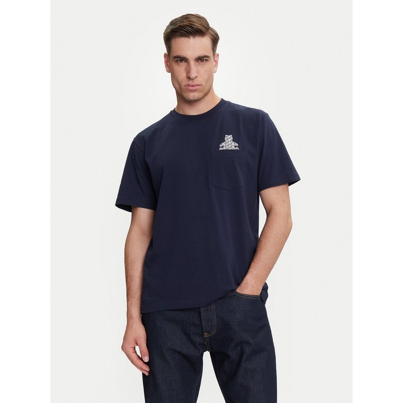 Gap T-Shirt 769029-03 Dunkelblau Regular Fit