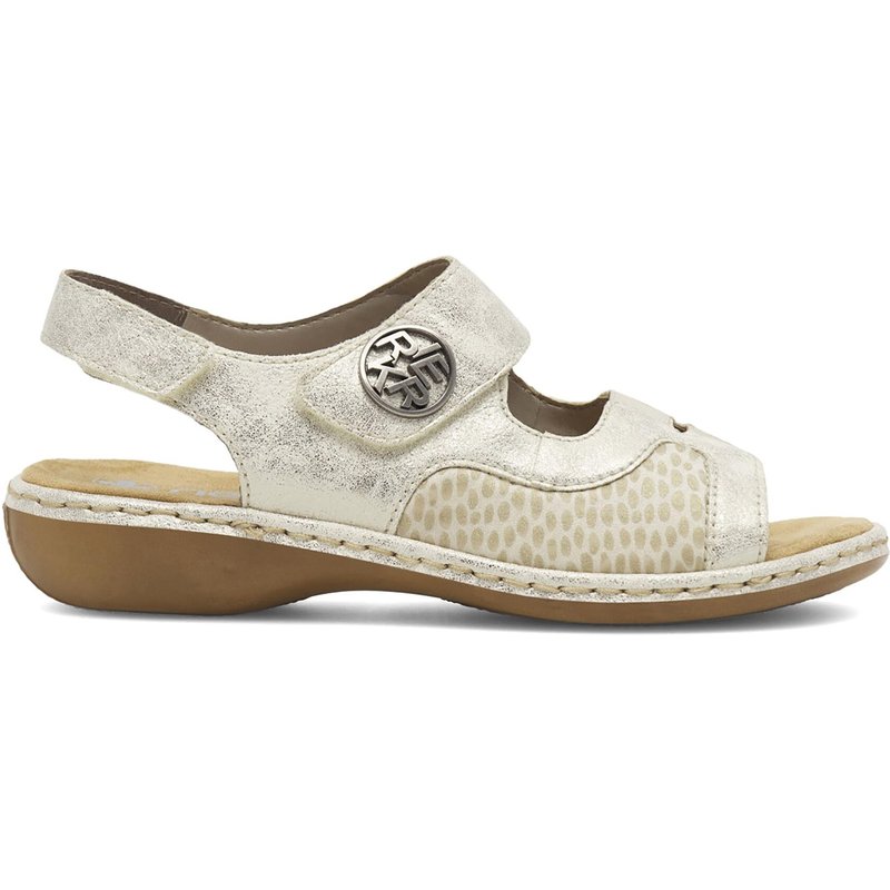 Sandalen Rieker 65989-90 Écru