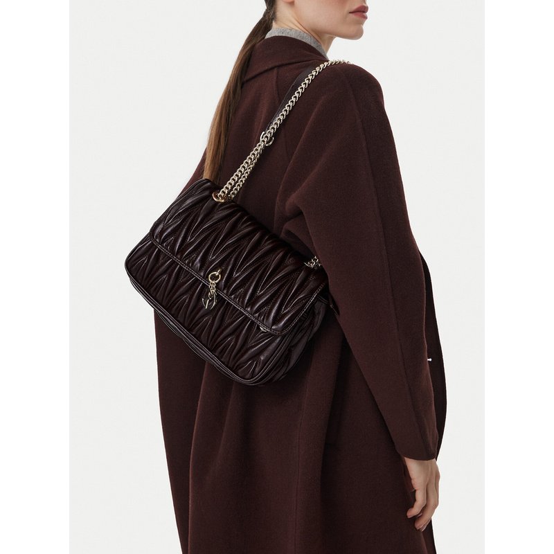 Handtasche Eva Minge EO-KY-357 Dunkelrot