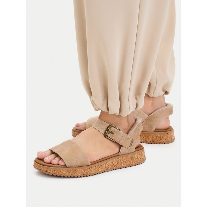 Sandalen Skechers Bobs Sun Vibe 114423/NAT Beige
