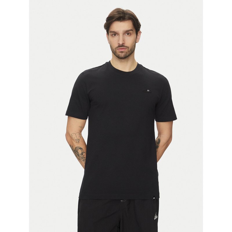 adidas T-Shirt Lounge Slide Graphic JJ4003 Schwarz Regular Fit