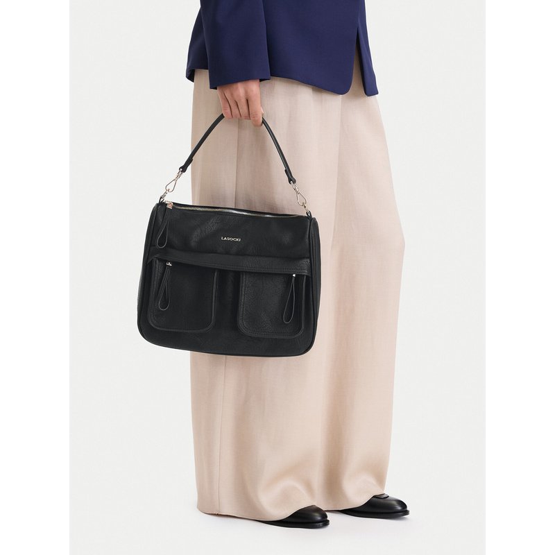 Handtasche Lasocki CEO-LSK-L-027-10 Schwarz