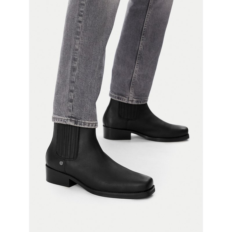 Klassische Stiefeletten Guess Jeans EO-KEANU-02 MI24 Schwarz