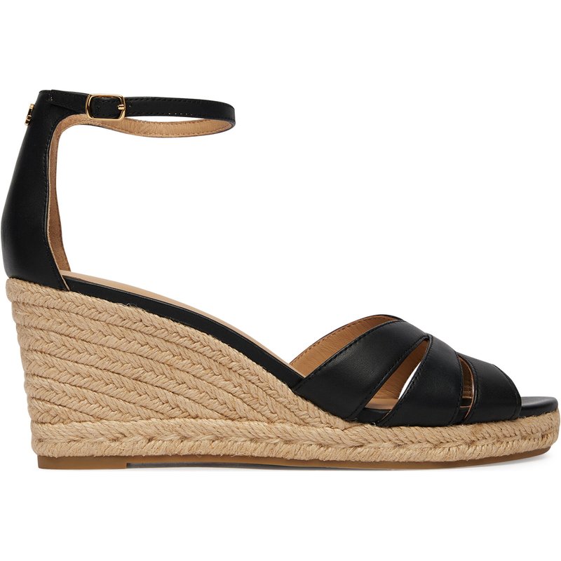 Espadrilles LAUREN RALPH LAUREN 802P04433001 Schwarz