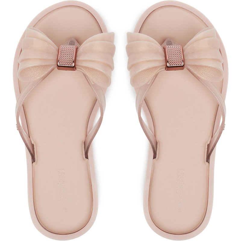 Zehentrenner Melissa Mini Melissa Flip Flop Iv Inf 35749 Beige