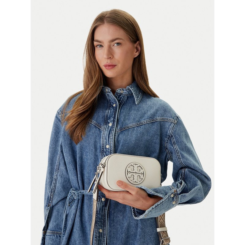 Handtasche Tory Burch 171955 Creme