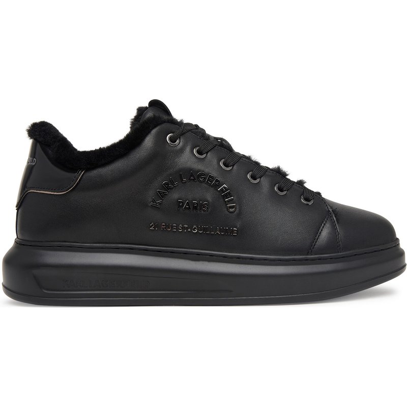 Sneakers KARL LAGERFELD Kapri Mens KL52539L Schwarz