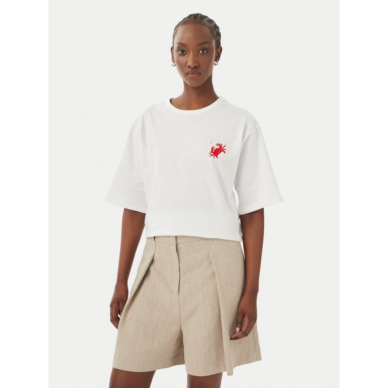 Vero Moda T-Shirt Tammie 10352701 Weiß Regular Fit