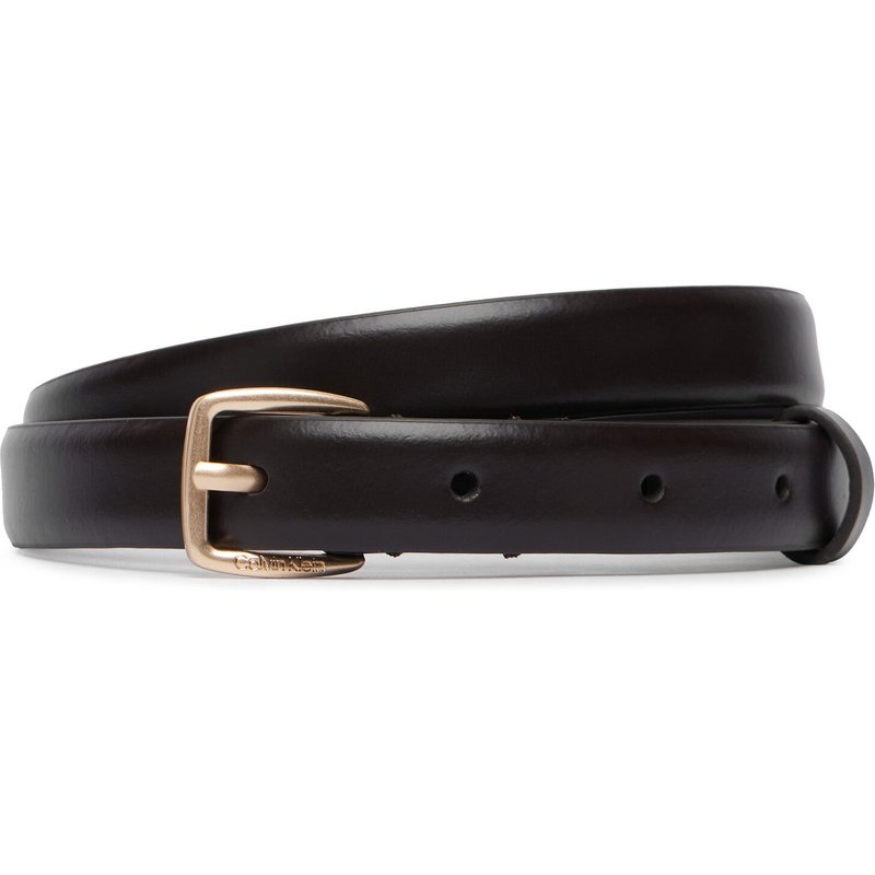Gürtel Calvin Klein Essential Buckle 20Mm LV04F7111G Dunkelbraun