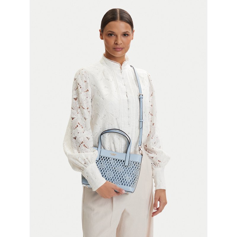 Handtasche Guess Letty Mini HWPG99 11750 Hellblau