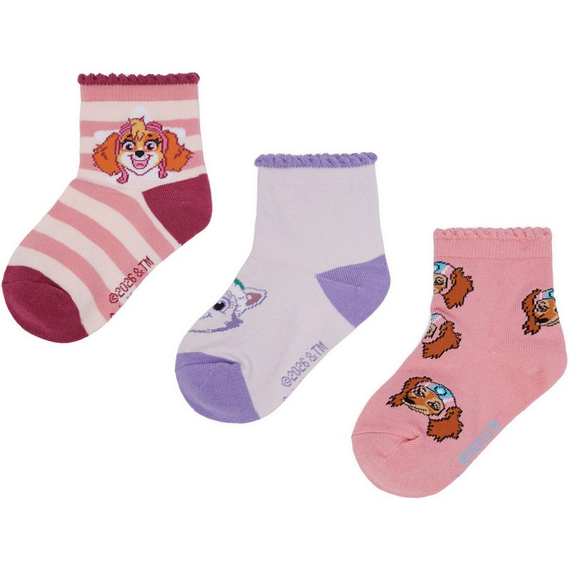 Lange Socken Paw Patrol CEO-ACCCS-AW26-108PAW(3-PACK) Rosa