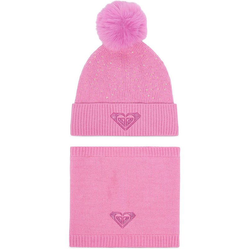 Set Mütze und Loop-Schal Roxy CEO-ROXY_ACCCS_08_AW2025 Rosa