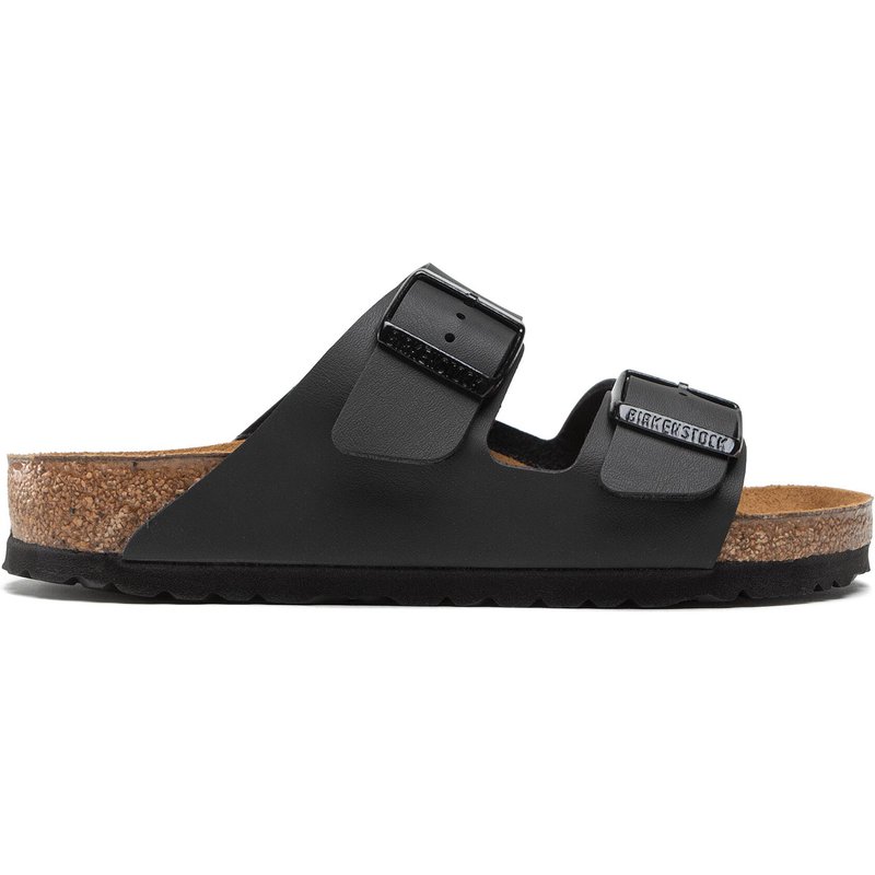 Pantoletten Birkenstock Arizona Birko-Flor 051791 Schwarz
