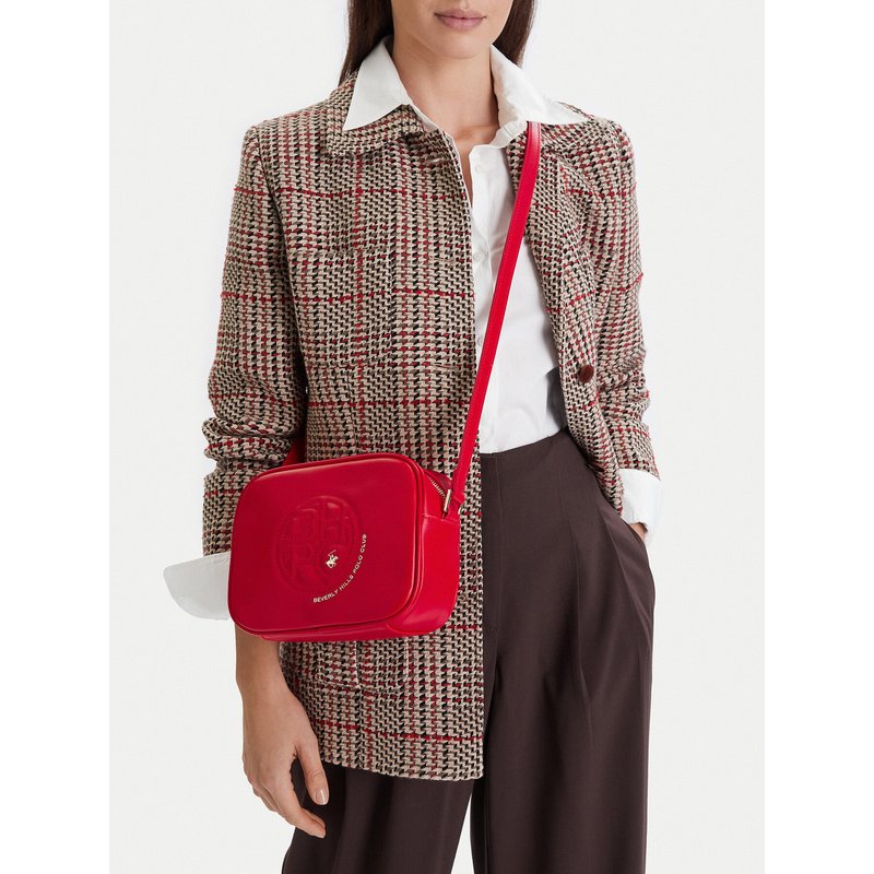 Handtasche Beverly Hills Polo Club CEOWB-BHPC-L-002-09 Rot