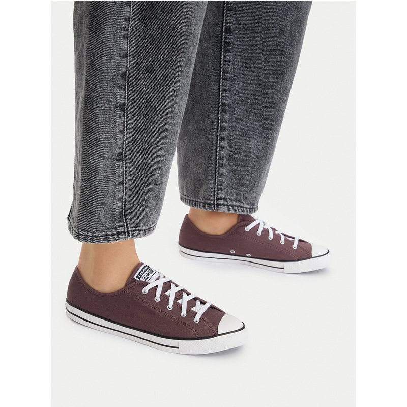 Sneakers aus Stoff Converse Chuck Taylor All Star Dainty A13800C Braun