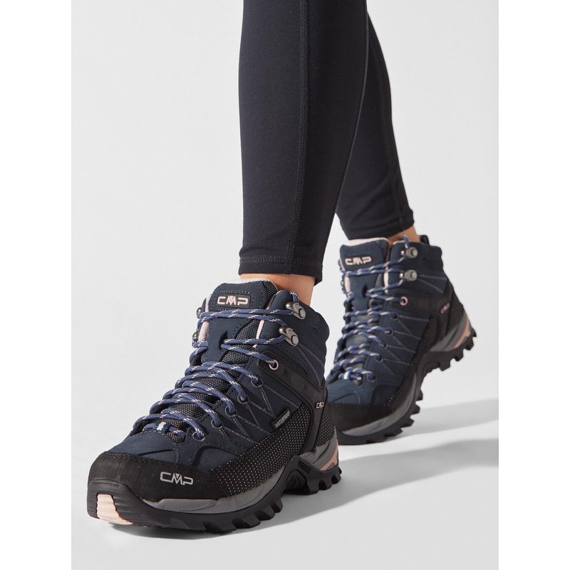 Trekkingschuhe CMP Rigel Mid Wmn Trekking Shoe Wp 3Q12946 Dunkelblau