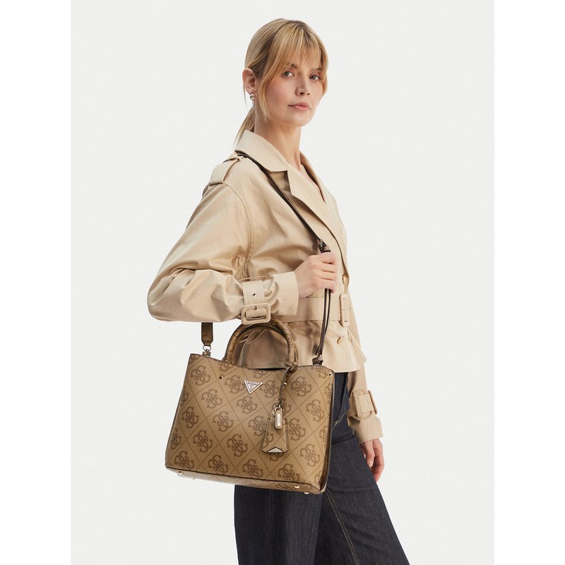 Handtasche Guess Meridian II HWOS69 74060 Beige