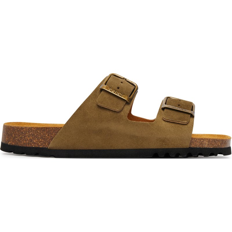 Pantoletten Scholl Julien F32579 Khakifarben