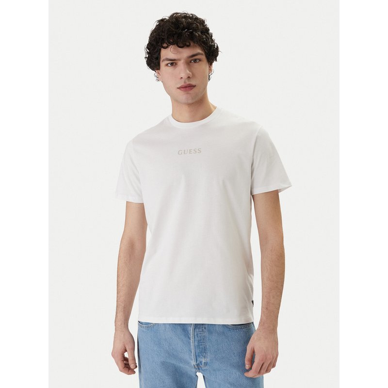 Guess T-Shirt M6GI27 K3249 Weiß Regular Fit