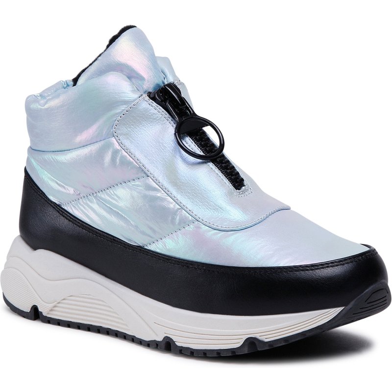 Schnürschuhe DeeZee CS5860-03 Silberfarben