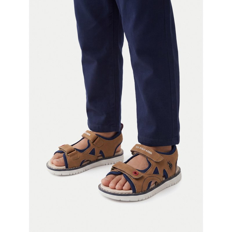 Sandalen U.S. Polo Assn. EO-GARDA002K/6Y1 Hellbraun