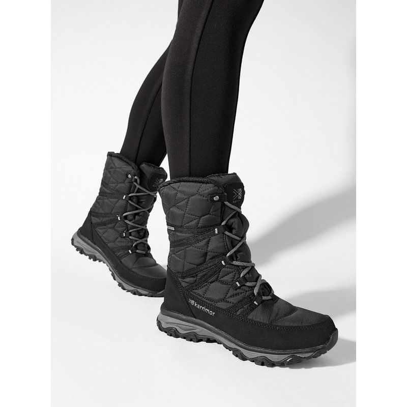 Trekkingschuhe Karrimor Polar Quilt K1054 Schwarz