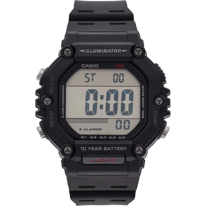 Uhr Casio AE-1600H-1AVEF Schwarz