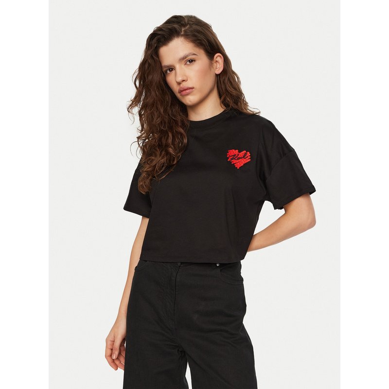 KARL LAGERFELD T-Shirt A1W17074 Schwarz Regular Fit