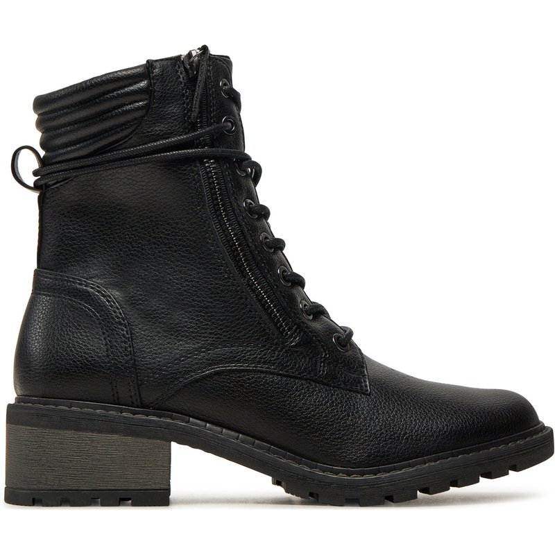 Schnürstiefeletten Jana 8-25267-43 Schwarz