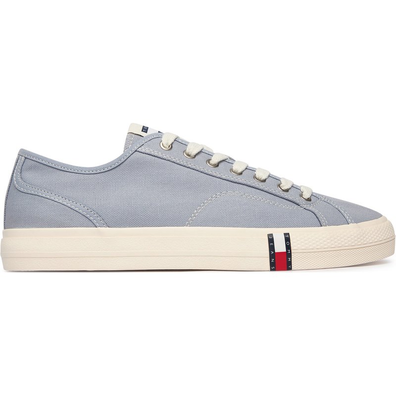 Sneakers aus Stoff Tommy Jeans Archive Vulc Y2K EM0EM01674 Himmelblau