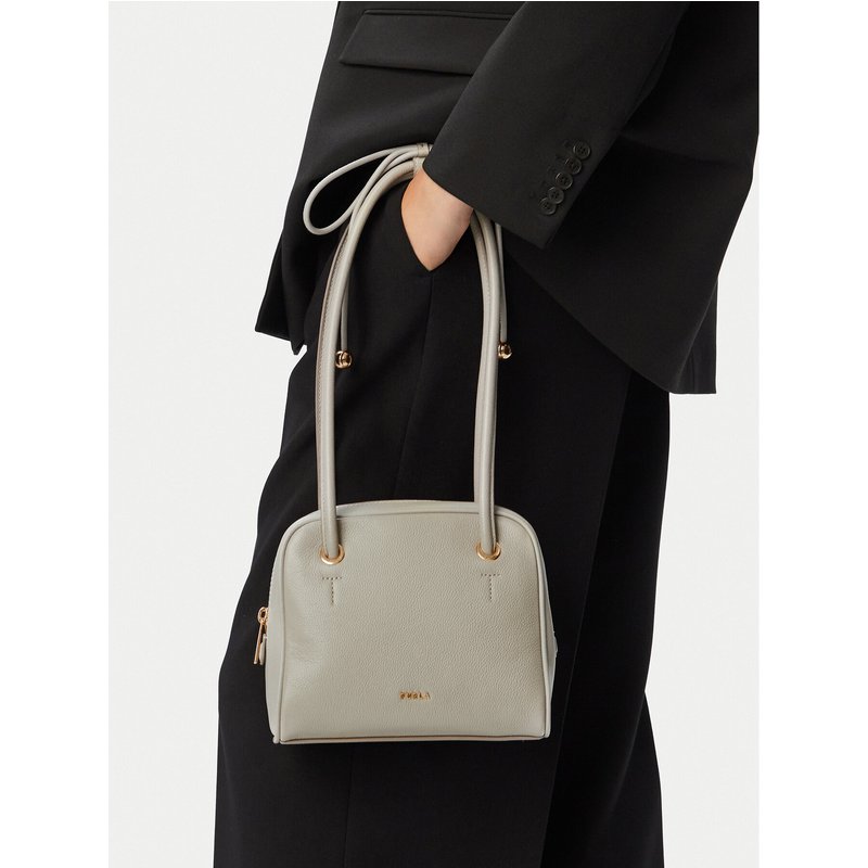 Handtasche Furla Poppy S WB02064 BX4573 CN 4897S Grau