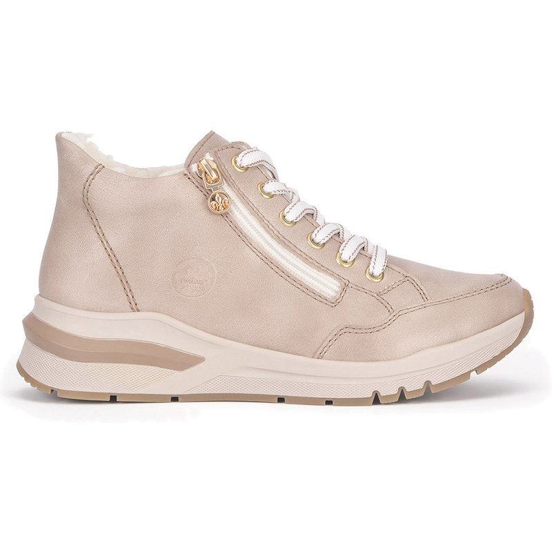 Schnürschuhe Rieker M6644-62 Beige