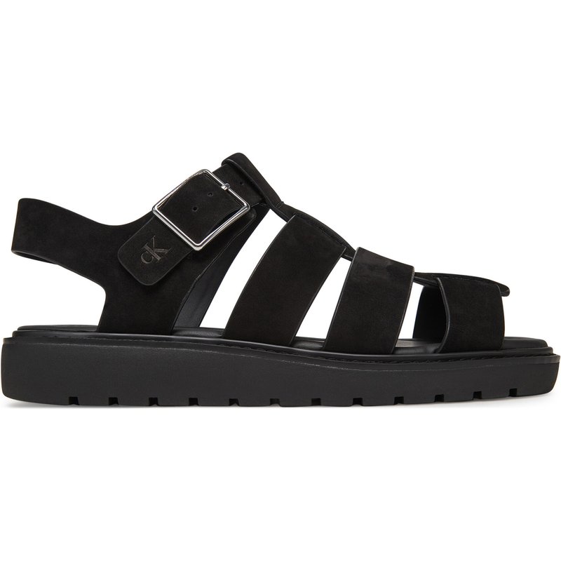 Sandalen Calvin Klein Jeans Fisherman Hw Sandal Lth YW0YW01962 Schwarz