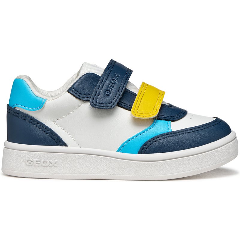 Sneakers Geox B Eclyper Boy B555LA 000BC CB41Z Weiß