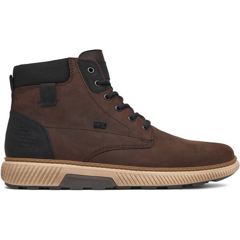 Schnürschuhe Rieker CEO-B3343-27 Dunkelbraun