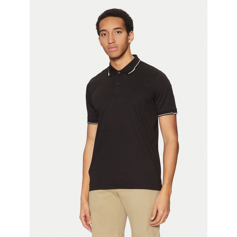 Calvin Klein Poloshirt K10K114130 Schwarz Regular Fit