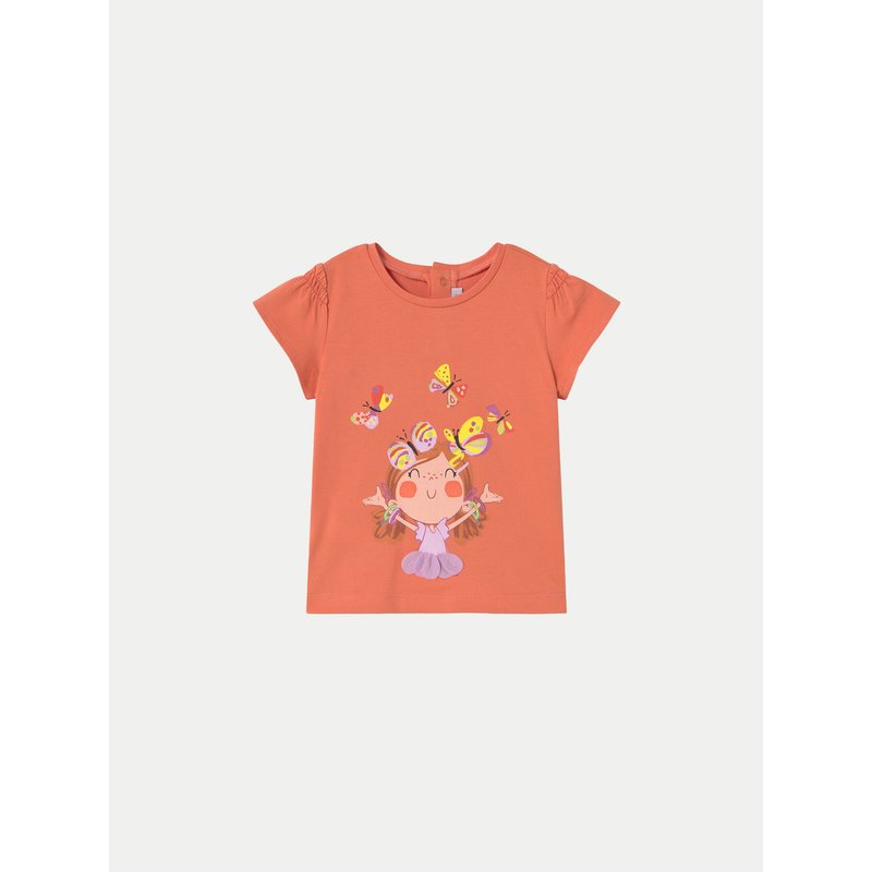 Mayoral T-Shirt 1049 Orange Regular Fit