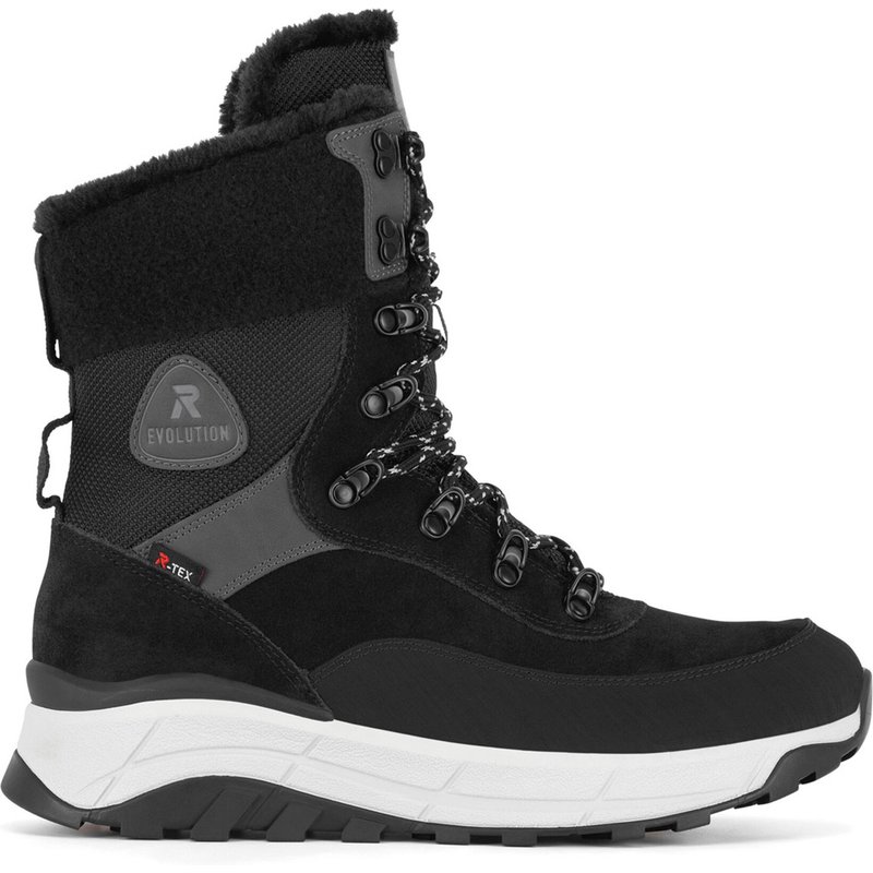 Schnürschuhe Rieker Revolution Lifestyle W0066-00 Schwarz