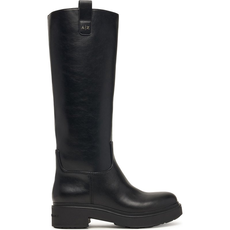 Stiefel Armani Exchange XW003089 AF17451 UC001 Schwarz