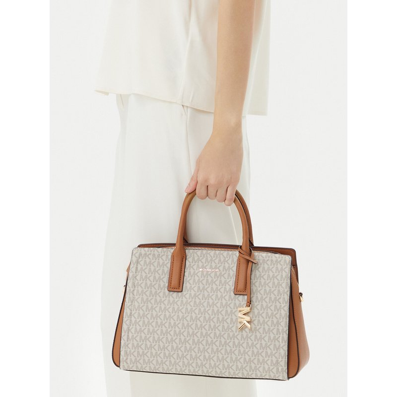 Handtasche MICHAEL Michael Kors Laila 30R5G9IS6B Creme