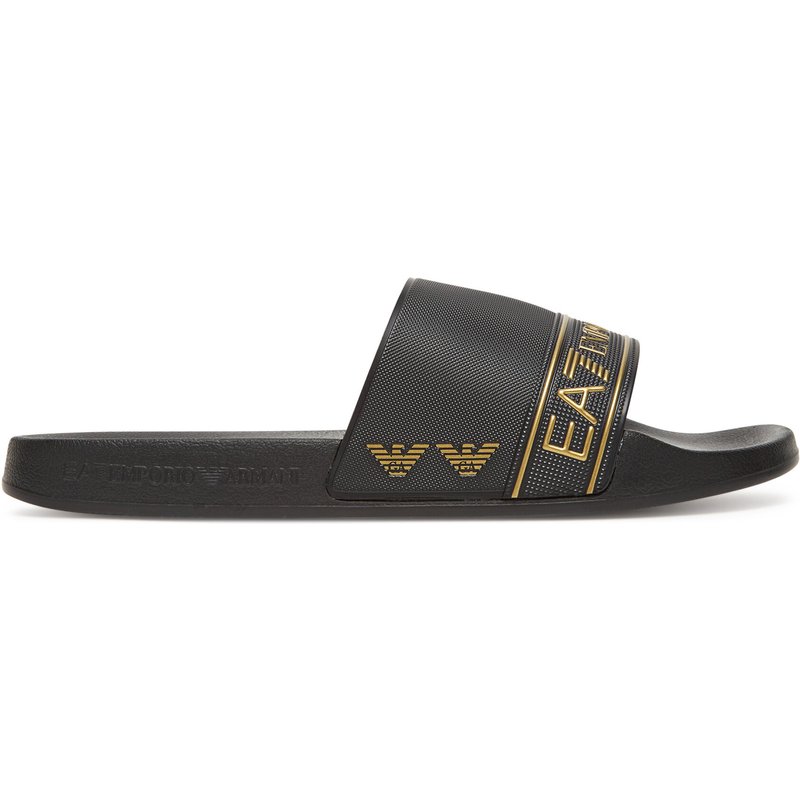Pantoletten EA7 Emporio Armani 7X000110 AF15128 MC139 Schwarz
