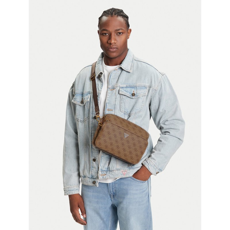 Umhängetasche Guess HMMILO P5222 Beige