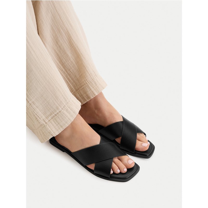 Pantoletten JENNY WFA2749-1 Schwarz